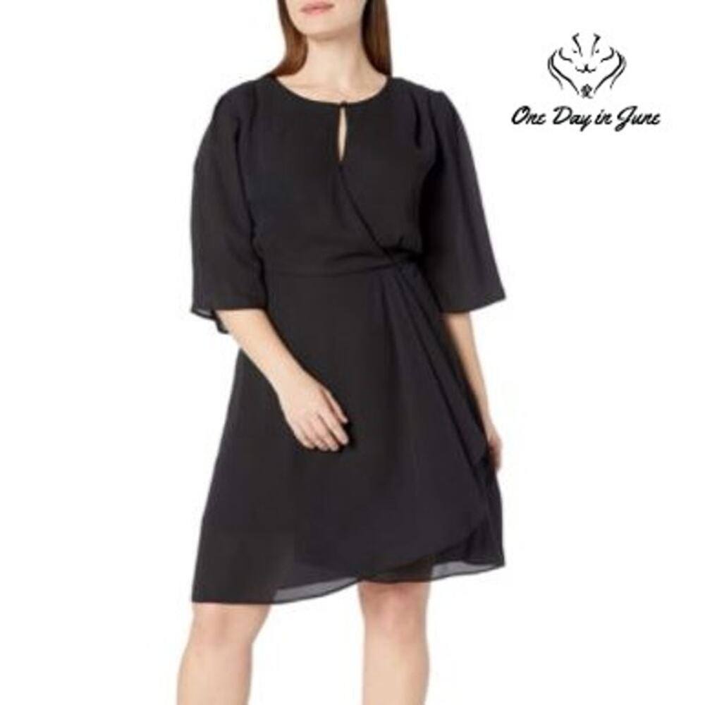 City Chic Plus Size Faux Wrap Dress Size 20